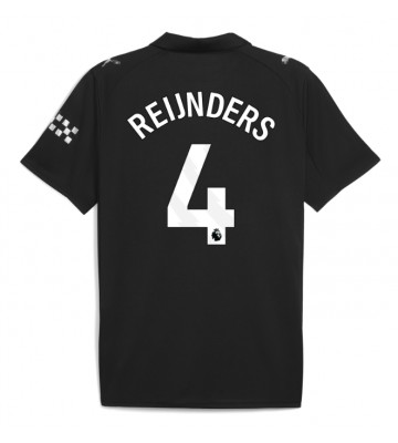 Manchester City Tijjani Reijnders #4 Segunda Equipación 2025-26 Manga Corta